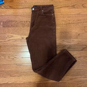 Urban Outfitters High-Rise Mom Corduroy Pant